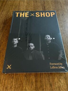 NEW Sealed “THE SHOP” Book - Foreword by LeBron James